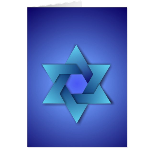 Star of David Card (Front)