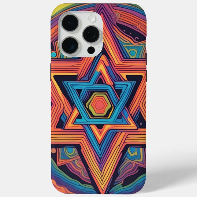 Star of David Case-Mate iPhone Case (Back)