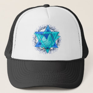 Star Of David Dove Trucker Hat