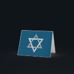 Star of David Hanukkah Glitter Card<br><div class="desc">Hanukkah 2022 will begin in the evening of Sunday 18 December and ends in the evening of Monday 26 December</div>