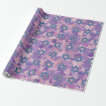 Star of David Hanukkah Wrapping Paper<br><div class="desc">Make sure every gift you give has a layer of love by creating custom wrapping paper. Available in four types of premium paper and different five sizes,  our wrapping paper has all of your gift wrapping needs covered - because the presentation matters just as much as the present!</div>