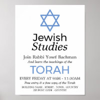 Star Of David, Judaism, Jewish Studies Advertising