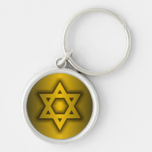 Star of David Key Ring