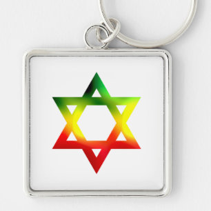 Star of David Key Ring