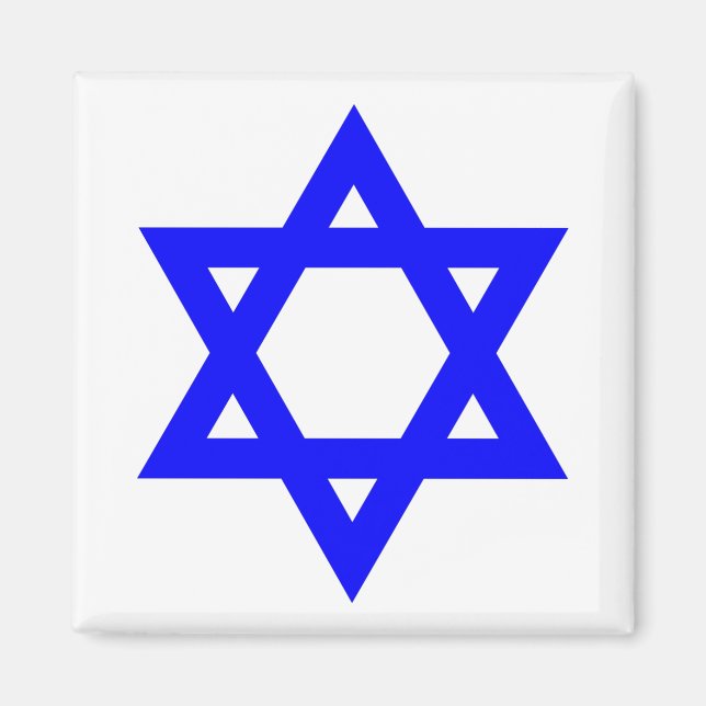 Star of David Magnet (Front)