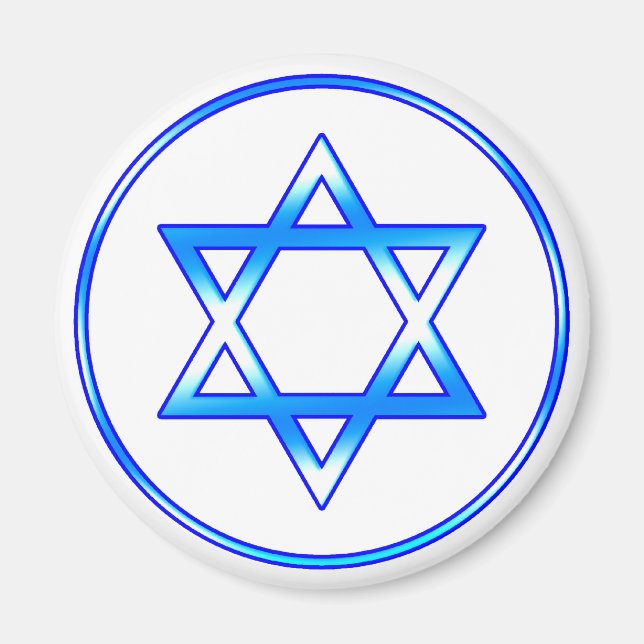 Star of David Magnet (Front)