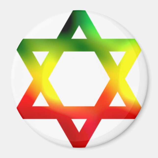 Star of David Magnet (Front)
