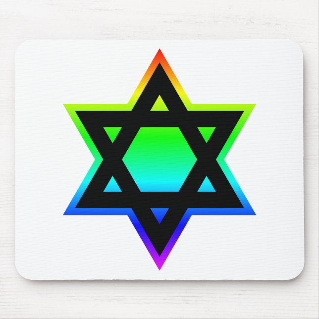 Star of David Mouse Pad (Front)