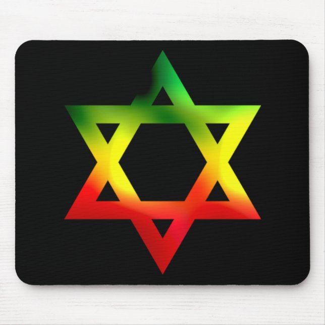 Star of David Mouse Pad (Front)