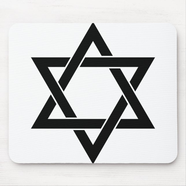 Star of David Mouse Pad (Front)
