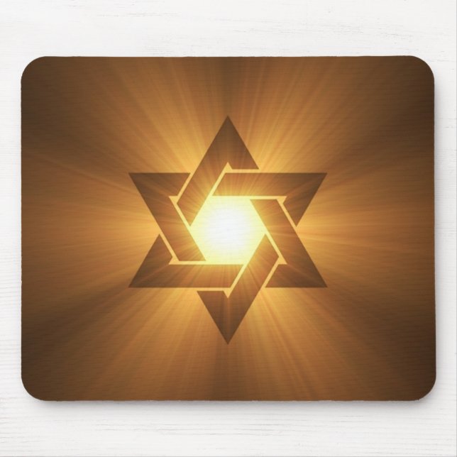 Star of David Mousepad (Front)