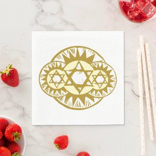 Star Of David Napkin