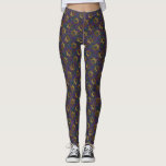 Star Of David Pattern Leggings<br><div class="desc">star of david pattern leggings</div>