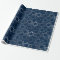 Star of David Pattern | Navy Blue and Silver