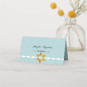 star of David Place Card