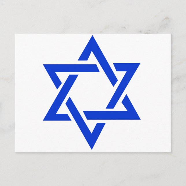 Star of David Postcard (Front)