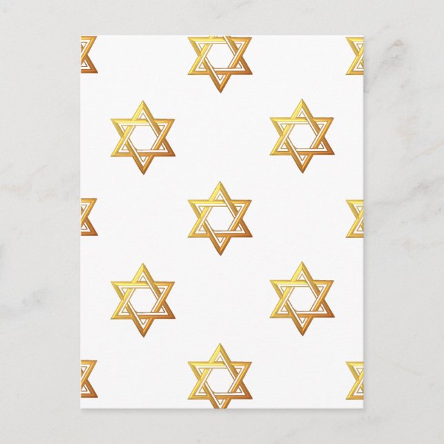 Star of David Postcard (Front)
