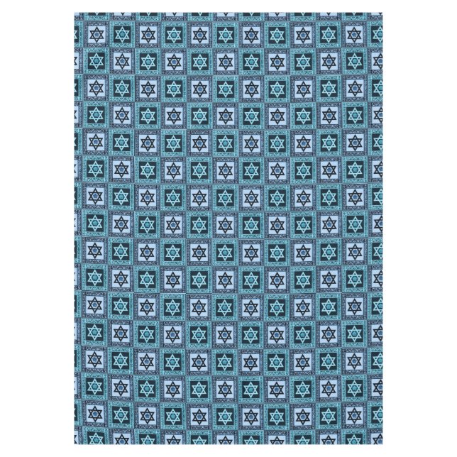 Star of David Reverse Tablecloth (Front)