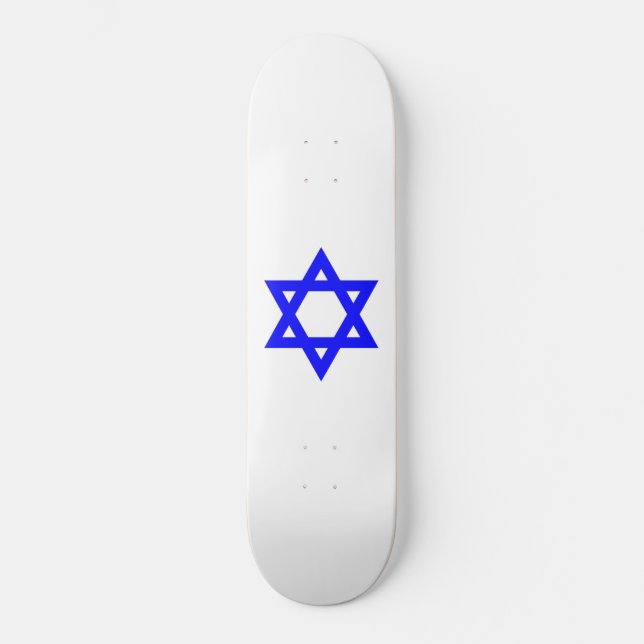 Star of David Skateboard (Front)