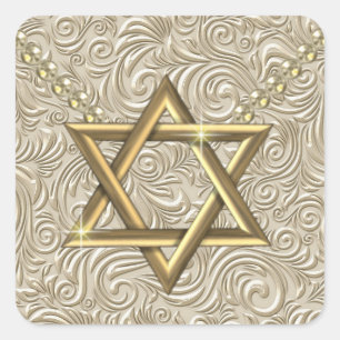 Star of David - SRF Square Sticker