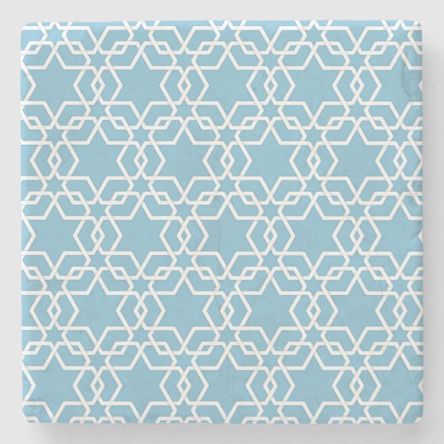 Star of David Stone Coaster (Front)