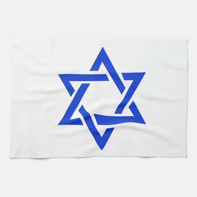 Star of David Tea Towel (Horizontal)