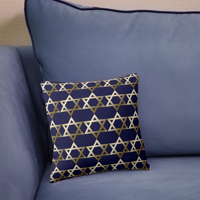 Star of David Throw Pillow (Creator Uploaded)