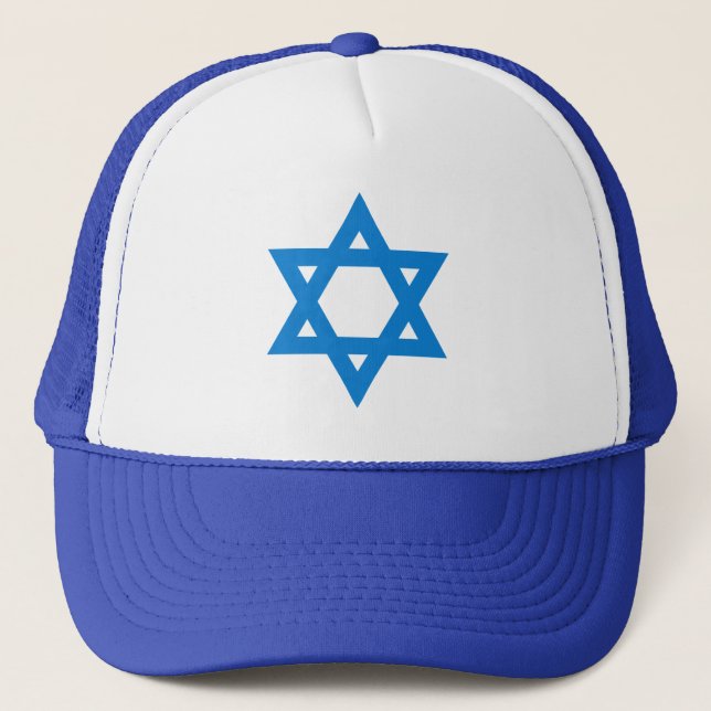 Star of David Trucker Hat (Front)