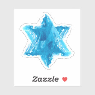 Star of David Watercolor