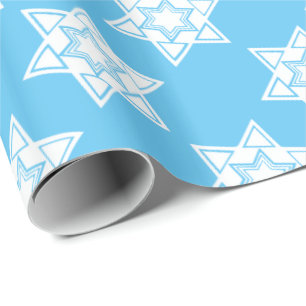 Star of David Wrapping Paper