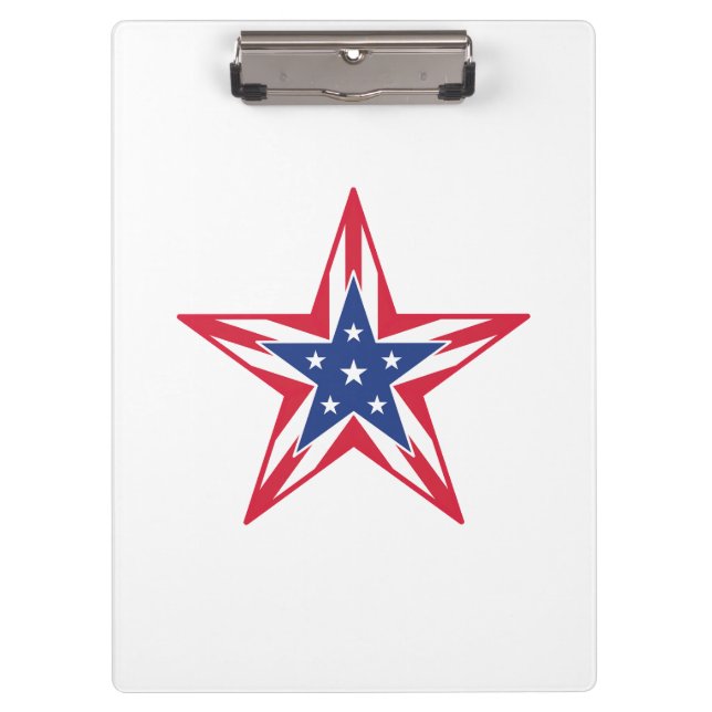 Star of Freedom Clipboard (Front)