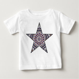 Star of Independence Kid's and Baby Light Shirt