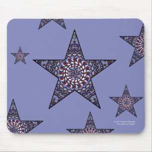 Star of Independence Mousepad