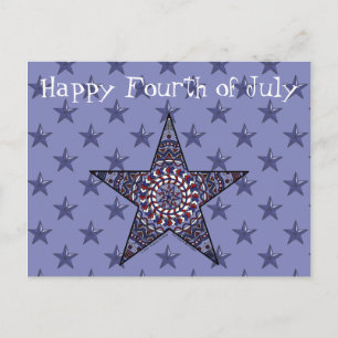 Star of Independence Postcard