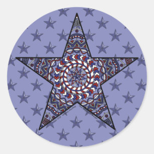 Star of Independence Sticker