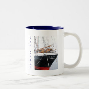 Star of India , San Diego, CA Two-Tone Coffee Mug