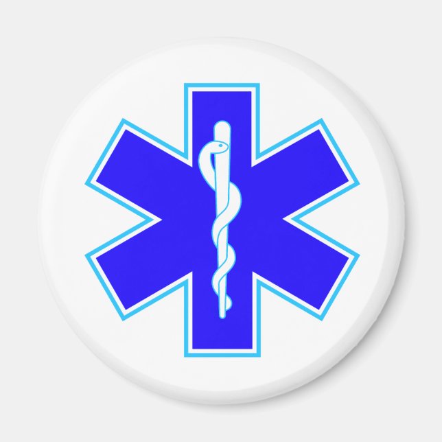 Star of Life (ambulance) Magnet (Front)