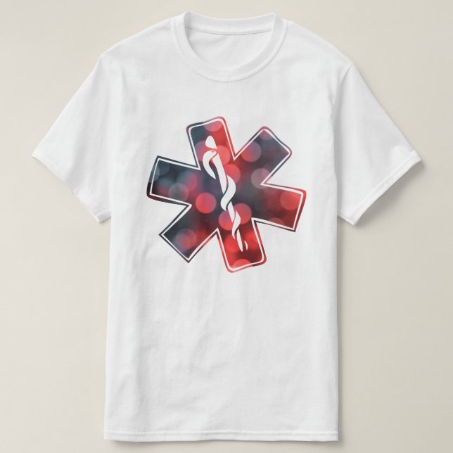 star of life bokeh T-Shirt (Design Front)