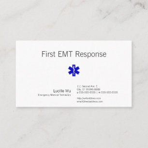 Star of Life Business Card