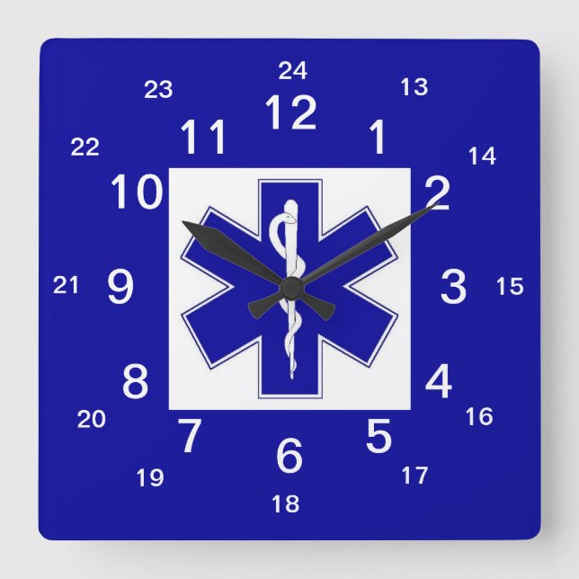 Star of Life - clock (Front)