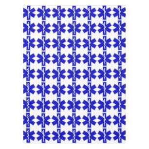 Star of Life (EMT) Tablecloth