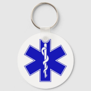 Star of Life Key Ring