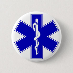 Star of Life Medic Pin
