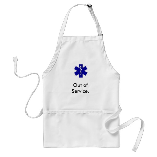 star_of_life, Out of Service. Standard Apron (Front)