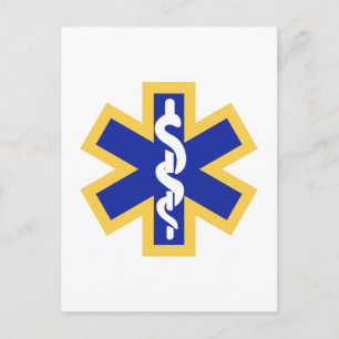 Star of life postcard