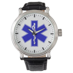 Star of Life Symbol Watch
