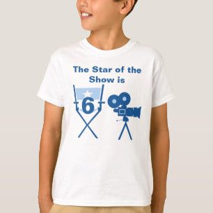 Star of Show Customisable Birthday T-shirt
