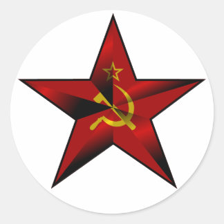 Star_of_the_Soviet_Union Classic Round Sticker