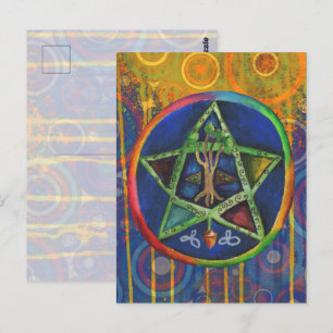 Star of Truth Celtic Postcard