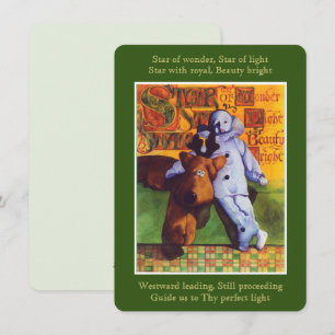 STAR OF WONDER 4.5x6.25 Flat Card